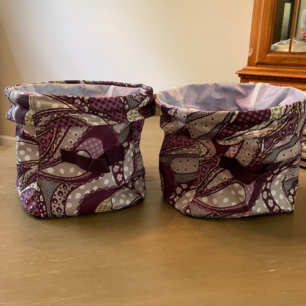 Thirty-One Round Utility Bin - Set of Two!